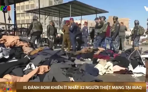 IS là thủ phạm vụ đánh bom khiến ít nhất 32 người thiệt mạng tại Iraq