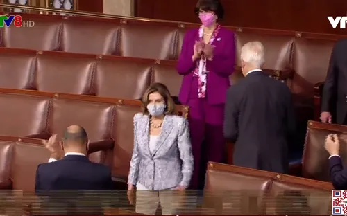 Mỹ: Bà Nancy Pelosi tiếp tục được bầu làm Chủ tịch Hạ viện