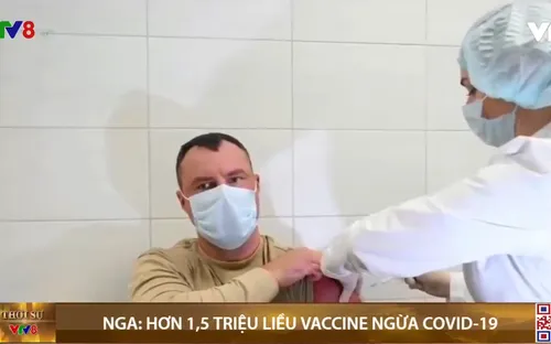 Nga đưa vào sử dụng hơn 1,5 triệu liều vaccine ngừa COVID-19