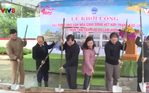 Khởi công xây dựng nhà chống lũ cho cộng đồng