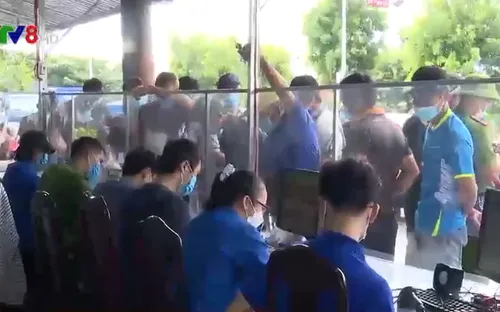 Tình hình tại các chốt ra vào TP Đà Nẵng