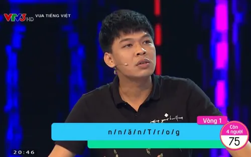 Long "đần" của 11 tháng 5 ngày vui sướng vì chiến thắng bạn tại Vua tiếng Việt