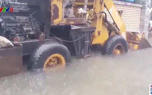 Mưa lớn kéo dài gây ngập úng tại Hà Tĩnh và Nghệ An