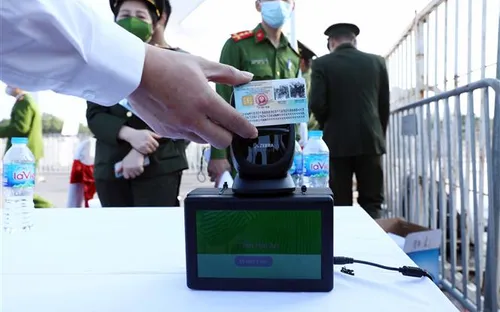 Kiểm soát khán giả vào SVĐ Mỹ Đình xem trận Việt Nam - Saudi Arabia bằng CCCD gắn chip