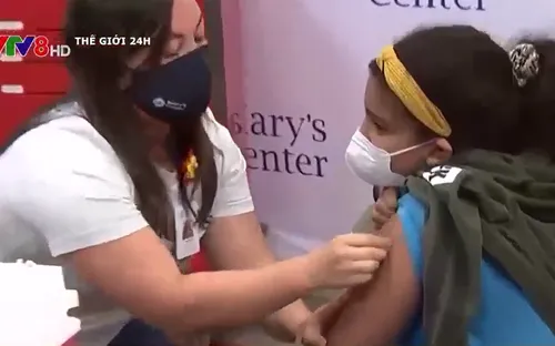 Mỹ: Tốc độ tiêm chủng vaccine COVID-19 cho trẻ em cao gấp 3 lần người lớn