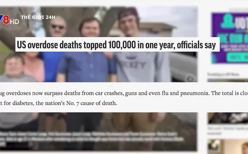 Báo động tình trạng tử vong do lạm dụng thuốc