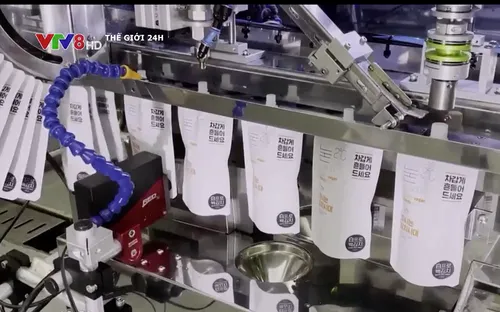 Hàn Quốc ra mắt sản phẩm nước cốt kim chi có lợi cho sức khoẻ