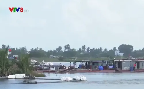 Vướng giải toả, dự án nạo vét sông Cổ Cò chậm tiến độ