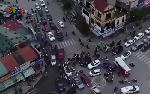 Ùn tắc tại các tuyến đường trọng điểm của TP. Đồng Hới, tỉnh Quảng Bình