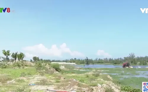 Gấp rút nạo vét, khơi thông sông Cổ Cò