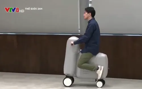 Xe đạp điện nhỏ gọn có thể gấp bỏ ba lô