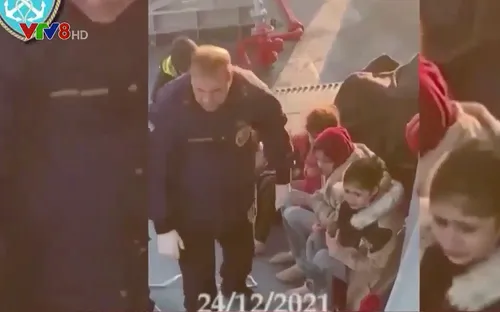 Chìm tàu tại Hi Lạp ngay trước lễ Giáng sinh