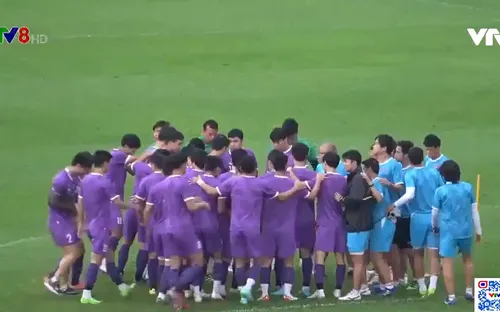 Đội tuyển Việt Nam sẵn sàng cho trận lượt về AFF Cup