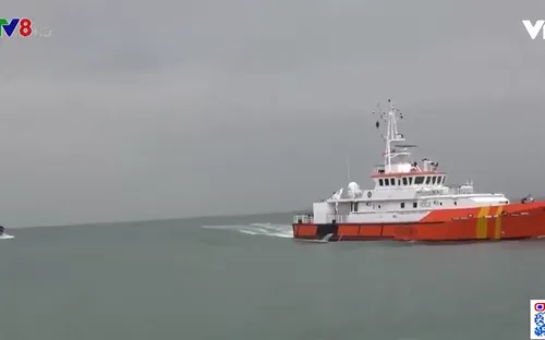 Cứu nạn tàu cá ĐNa 91069 TS gặp nạn trên vùng biển Quảng Trị