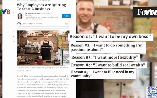 COVID-19 thúc đẩy tinh thần tự khởi nghiệp