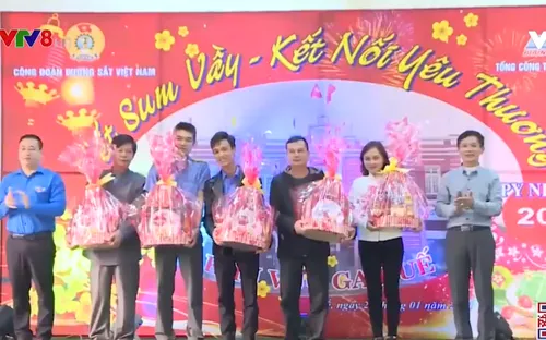 Tết sum vầy cho công nhân lao động nghèo