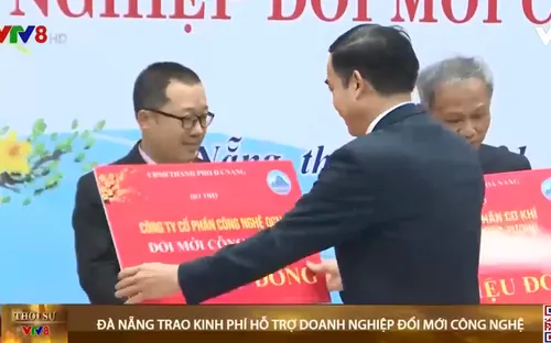 Đà Nẵng trao kinh phí hỗ trợ doanh nghiệp đổi mới công nghệ