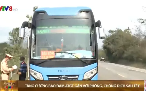 Tăng cường bảo đảm ATGT gắn với phòng, chống dịch sau Tết