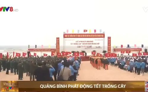 Quảng Bình phát động Tết trồng cây