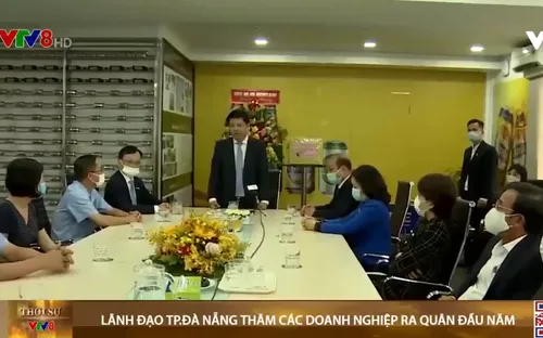 Phó bí thư Thành ủy Đà Nẵng kiểm tra đầu năm tại khu công nghiệp