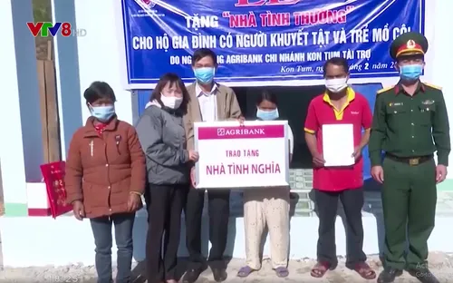 Chương trình "Mái ấm đầu Xuân" tại Kon Tum