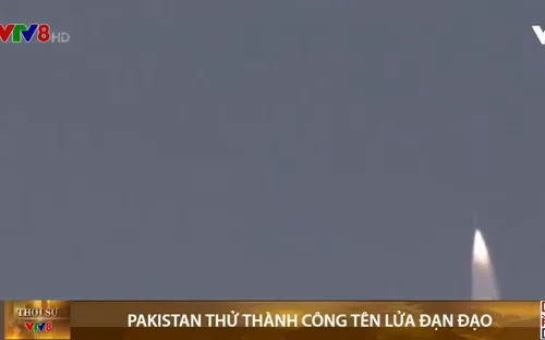 Pakistan thử thành công tên lửa đạn đạo đất đối đất