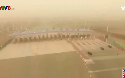 Bão cát kinh hoàng tấn công Trung Quốc và Mông Cổ