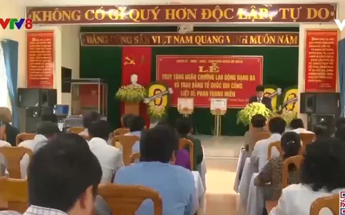 Quảng Bình: Truy tặng danh hiệu liệt sỹ hy sinh trong lũ