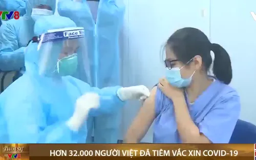 Sáng 21/3, hơn 32.000 người Việt đã tiêm vắc xin COVID-19, ghi nhận các phản ứng thông thường