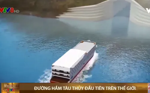Đường hầm tàu thủy đầu tiên trên thế giới