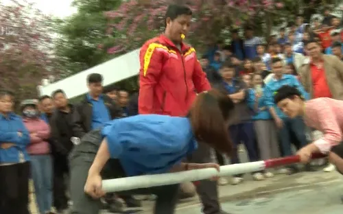 Sôi nổi Ngày hội thanh niên dân tộc