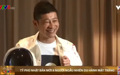 Tỉ phú Nhật Bản mời 8 người ngẫu nhiên đi du hành mặt trăng