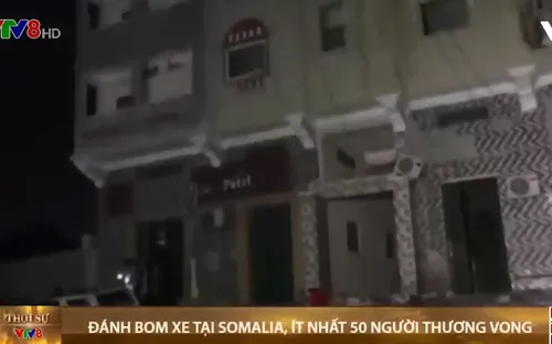 Đánh bom xe liều chết tại Somalia