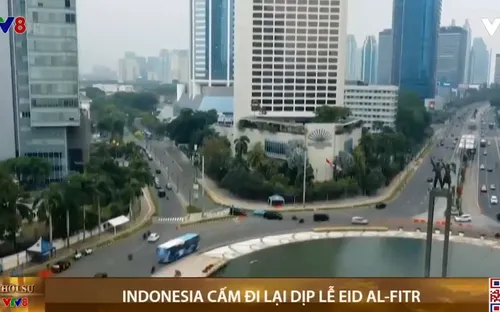 Indonesia ban bố lệnh cấm đi lại trong dịp lễ Eid al-Fitr