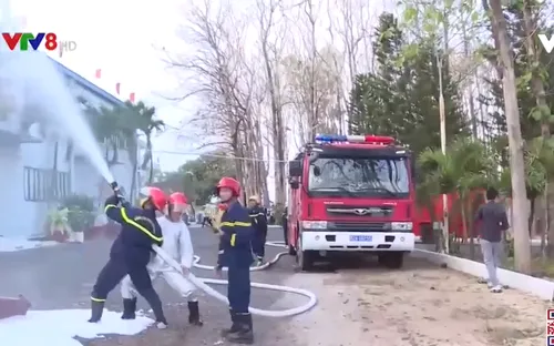 Kon Tum: Tăng cường diễn tập phòng cháy chữa cháy trong mùa khô