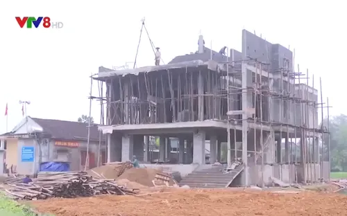 Hà Tĩnh: Xây dựng nhà tránh lũ cho người dân