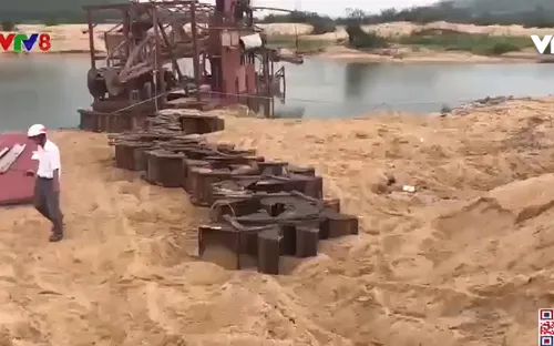 Phú Yên: Phạt doanh nghiệp 30 triệu đồng vì đưa thiết bị trái phép vào khai thác cát