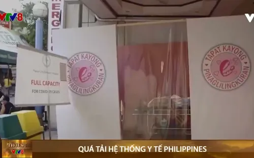 Philippines: Quá tải hệ thống y tế