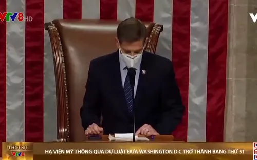 Hạ viện Mỹ mở đường cho Washington D.C trở thành bang thứ 51