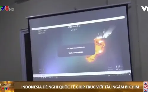 Indonesia sẽ đề nghị quốc tế giúp trục vớt tàu ngầm bị chìm