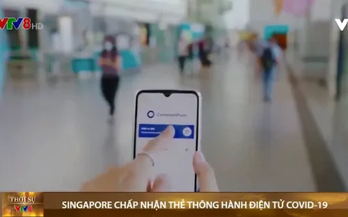 Singapore chấp nhận thẻ thông hành điện tử COVID-19
