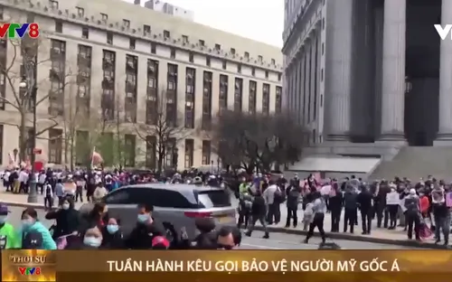 Tuần hành quy mô lớn kêu gọi bảo vệ người Mỹ gốc Á