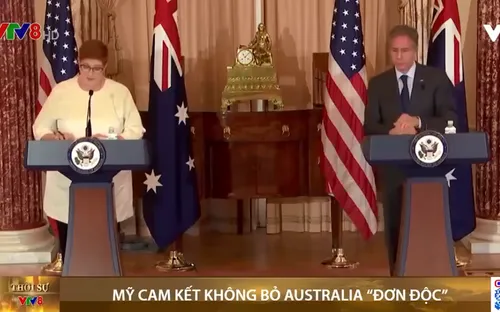 Mỹ cam kết “không để Australia đơn độc”