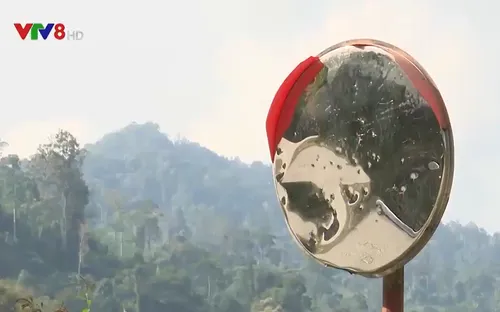 Vấn nạn đập phá kính cầu lồi trên đèo Lò Xo