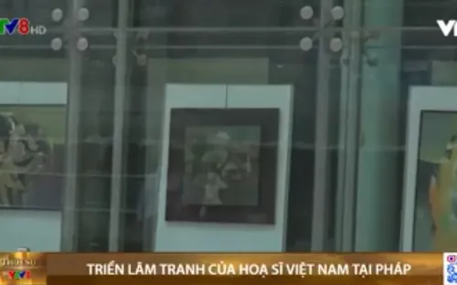 Triển lãm tranh của hoạ sĩ Việt Nam tại Pháp