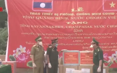 Quảng Bình: Hỗ trợ trang thiết bị y tế phòng chống dịch Covid-19 cho Lào