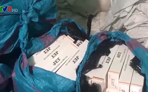 Quảng Ngãi: Bắt vụ buôn lậu thuốc là số lượng lớn