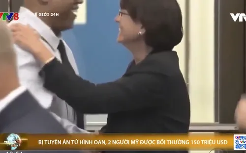 Bị tuyên án tử hình oan, 2 người Mỹ được bồi thường 150 triệu USD