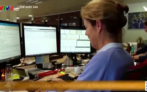 WHO : làm việc nhiều giờ là 'sát thủ hàng loạt'