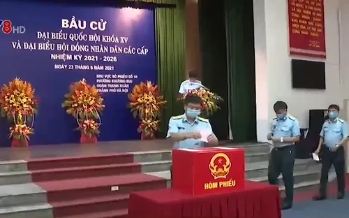 Không khí bầu cử tại các đơn vị quân đội